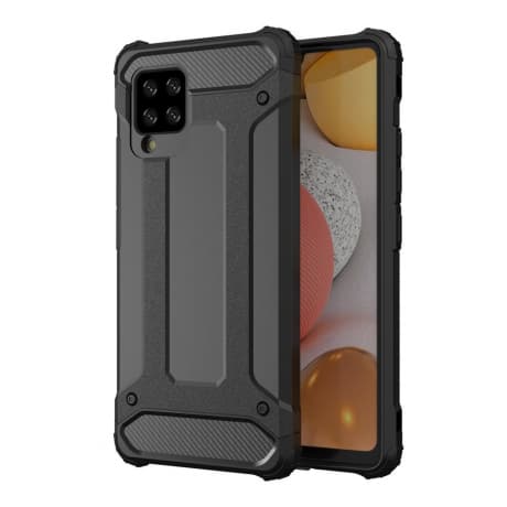MG Hybrid Armor plastový kryt na Samsung Galaxy A42 5G, čierny 1