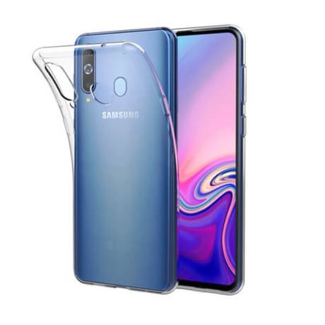 MG Ultra Clear 0.5mm silikónový kryt na Samsung Galaxy A20s, priesvitný 1