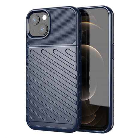 MG Thunder silikónový kryt na iPhone 13 mini, modrý 1