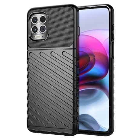 MG Thunder silikónový kryt na Motorola Moto G100 / Edge S, čierny 1