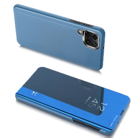 MG Clear View knižkové puzdro na Samsung Galaxy A22 4G, modré 1