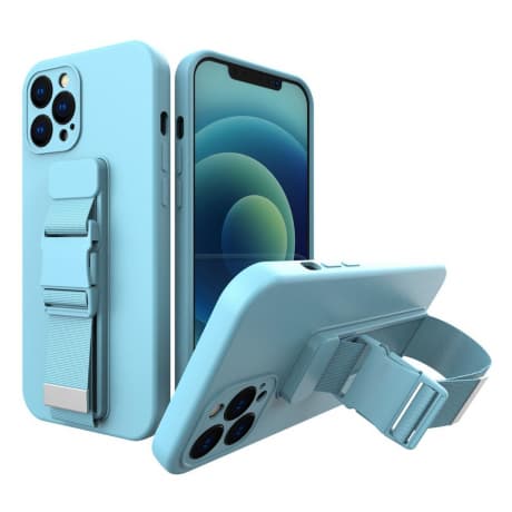 MG Rope silikónový kryt na Samsung Galaxy A52s 5G / A52 5G/4G, modrý 1