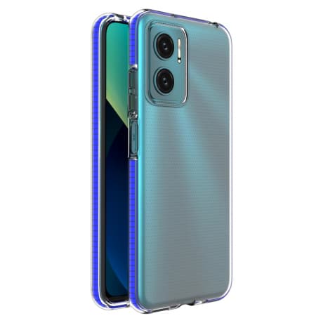 MG Spring Case silikónový kryt na Xiaomi Redmi 10, tmavomodrý 1