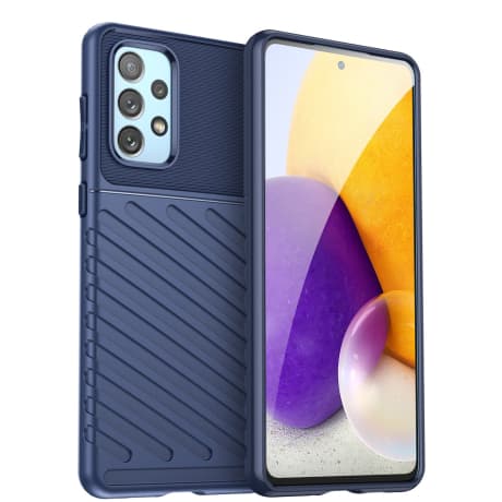 MG Thunder silikónový kryt na Samsung Galaxy A73, modrý 1