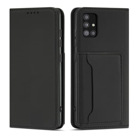MG Magnet Card knižkové kožené puzdro na Xiaomi Redmi Note 11 Pro 4G/5G, čierne