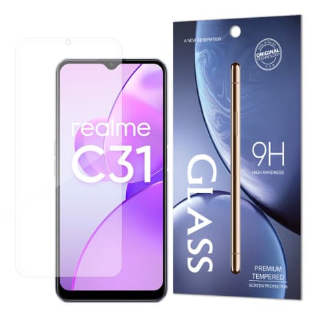 MG 9H ochranné sklo na Realme C31 1