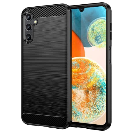 MG Carbon silikónový kryt na Samsung Galaxy A14 5G, čierny 1