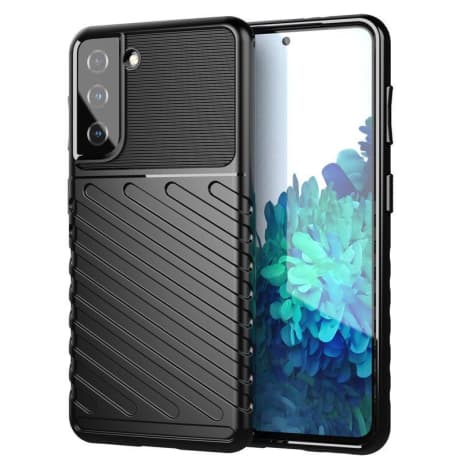 MG Thunder silikónový kryt na Samsung Galaxy S23 Plus, čierny 1