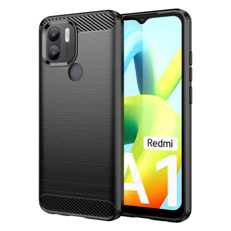 MG Carbon kryt na Xiaomi Redmi A1 Plus, čierny 1