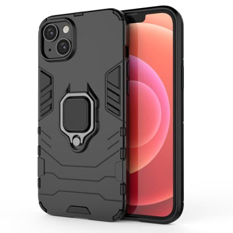 MG Ring Armor kryt na iPhone 14 Plus, čierny 1