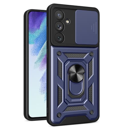 MG Hybrid Armor Camshield kryt na Samsung Galaxy A54 5G, modrý 1