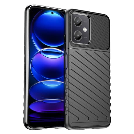 MG Thunder kryt na Xiaomi Poco X5 5G / Redmi Note 12 5G, čierny 1