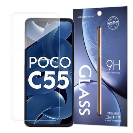 MG 9H ochranné sklo na Xiaomi Redmi 11A / 12C / Poco C55 1