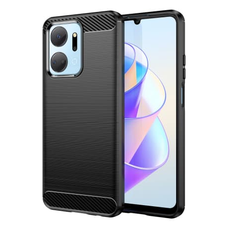 MG Carbon kryt na Honor Play 40 Plus / X7a, čierny 1
