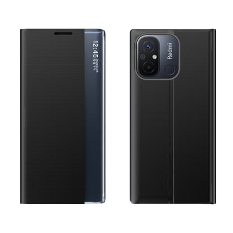 MG Sleep Case knižkové puzdro na Xiaomi Redmi 11A / 12C / Poco C55, čierne 1