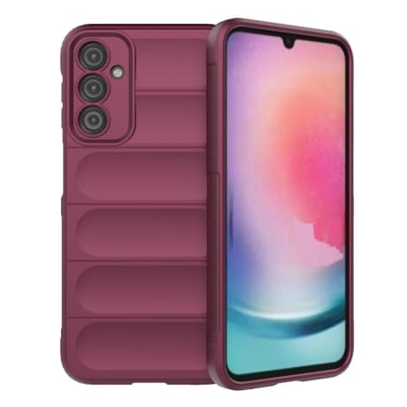 MG Magic Shield kryt na Samsung Galaxy A24 4G, bordový 1