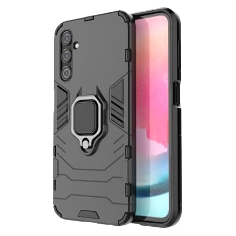 MG Ring Armor kryt na Samsung Galaxy A24 4G, čierny 1