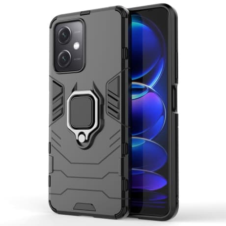 MG Ring Armor kryt na Xiaomi Redmi Note 12 5G / Poco X5 5G, čierny 1