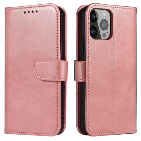 MG Magnet knižkové puzdro na iPhone 15 Pro Max, ružové 1