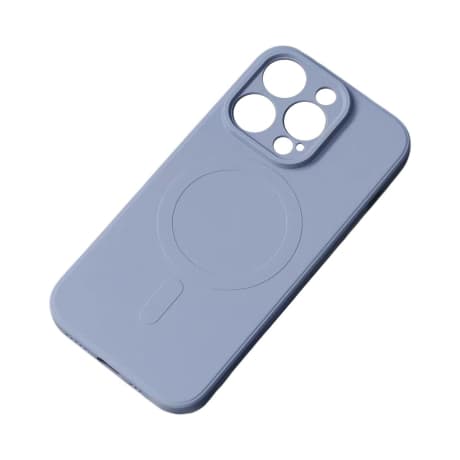 MG Silicone MagSafe kryt na iPhone 15, sivý 1