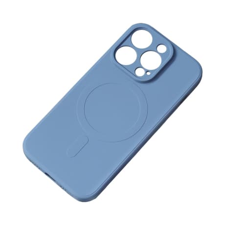 MG Silicone MagSafe kryt na iPhone 15 Plus, tmavomodrý 1