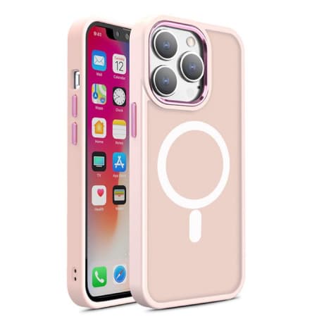 MG Color Matte MagSafe kryt na iPhone 15 Plus, ružový 1