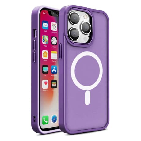 MG Color Matte MagSafe kryt na iPhone 15 Pro Max, fialový 1