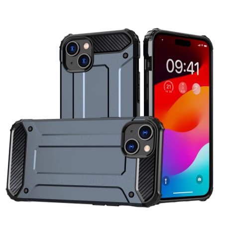 MG Hybrid Armor kryt na iPhone 15, modrý 1