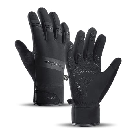MG Nylon Sports rukavice na ovládanie dotykového displeja M, čierne 1