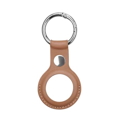 MG Leather Keychain kryt na Apple AirTag, hnedý 1