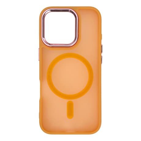 MG Magnetic MagSafe kryt na iPhone 16 Pro, oranžový 1