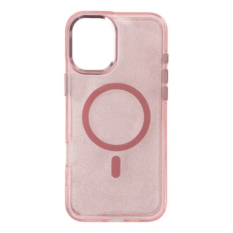 MG Glitter MagSafe kryt na iPhone 16 Plus, ružový 1