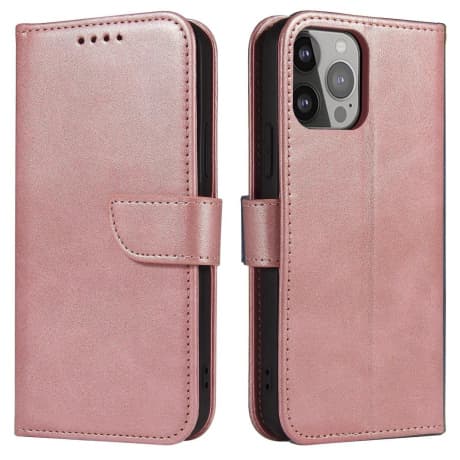MG Magnet knižkové puzdro na Samsung Galaxy S25 Plus, ružové 1