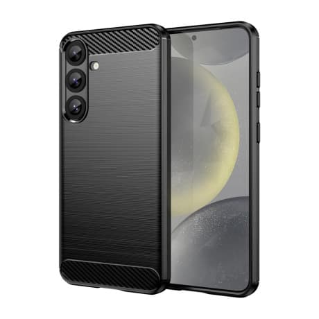 MG Carbon kryt na Samsung Galaxy S25 Plus, čierny 1