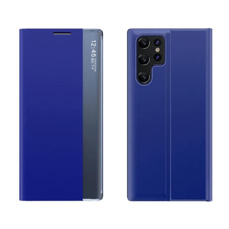 MG Sleep Case knižkové puzdro na Samsung Galaxy S24 FE, modré 1