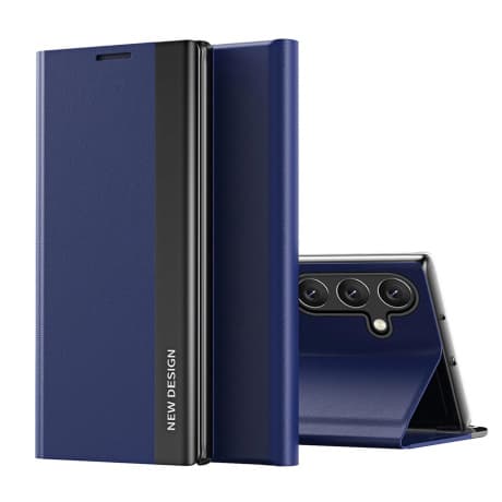 MG Sleep Case knižkové puzdro na Samsung Galaxy A56, modré 1