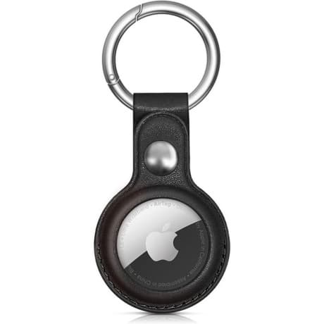 MG Leather puzdro na Apple AirTag, čierny