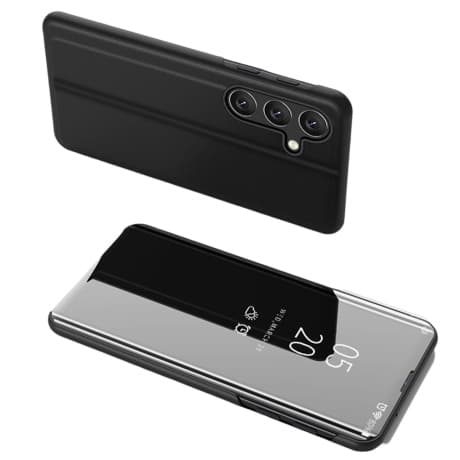 MG Clear View knižkové puzdro na Samsung Galaxy A36, čierne 1