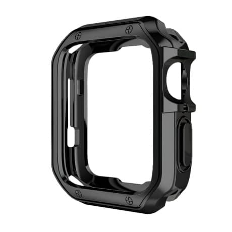 MG Soft Strong puzdro na Apple Watch 7/8/9 41mm, čierne