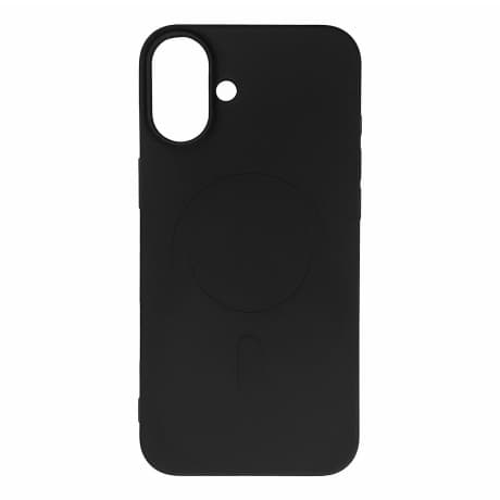 MG Liquid Silicone MagSafe kryt na Samsung Galaxy S25 FE, čierny