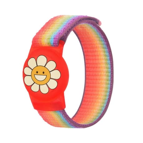 MG Kids Flower remienok na Apple AirTag, farebný