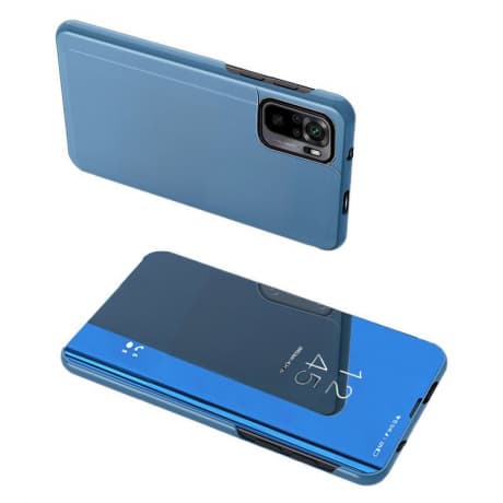 MG Clear View knižkové puzdro na Xiaomi Poco M4 Pro 5G, modré 1