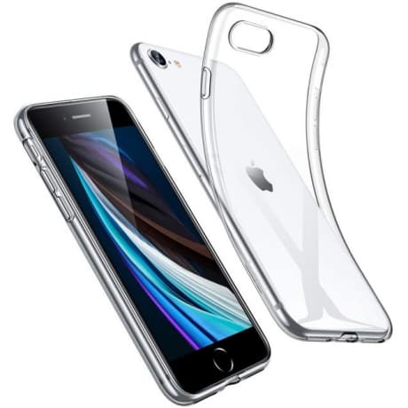 MG Ultra Clear 0.5mm silikónový kryt na iPhone 7/8/SE 2020, priesvitný 1