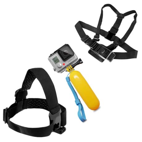 MG Set 9in1 set upevňovacieho príslušenstva pre GoPro SJCAM