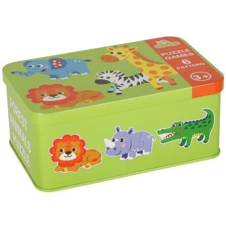 MG Fun Set puzzle safari, 6 vzorov