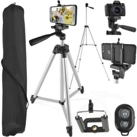 MG Photo statív s bluetooth ovládačom 133 cm, čierny 1