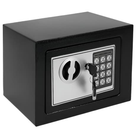 MG Lock trezor na kód, čierny 1