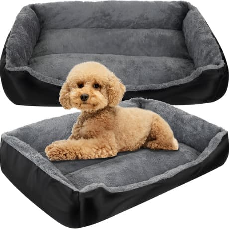 MG Plush Bed pelech pre mačky a psy 60x45 cm, šedý 1