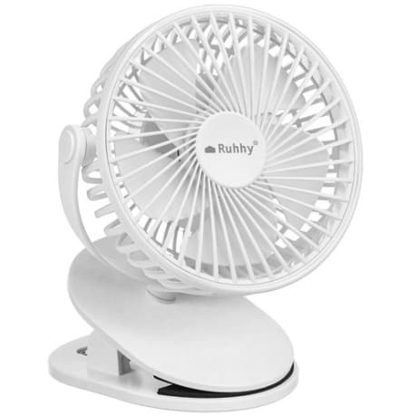 MG Clip bezdrôtový stolný ventilátor, biely