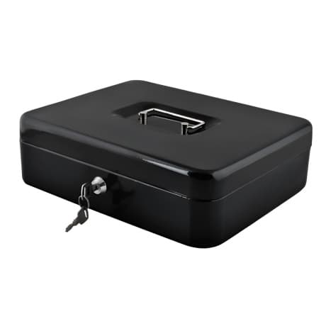 MG Money Box trezor na kľúč 30x24 cm, čierny 1